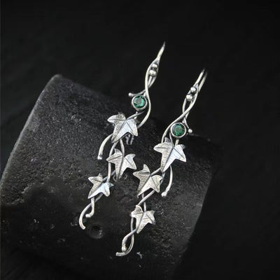 Vintage Leaf Earrings