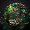 Malachite Vine Statement Ring 2