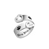 Love You Paw Wrap Ring 1