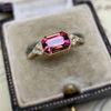 Ruby Red Zircon Ring 1