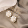 White Petal Earrings 1