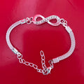 Crystal Infinity Bracelet