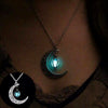Luminous Moon Pendant Necklace 1