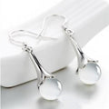 Classic Opal Drop Earrings