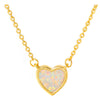 Romantic Heart Zircon Necklace 2