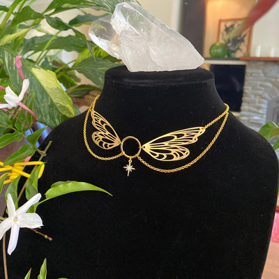 Angel Wings Pendant Necklace