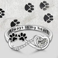 Always in My Heart Paw Ring