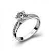 Round Zircon Solitaire Ring 3