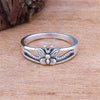 Vintage Silver Butterfly Ring 1
