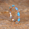 Opal Heart Zirconia Ring 1