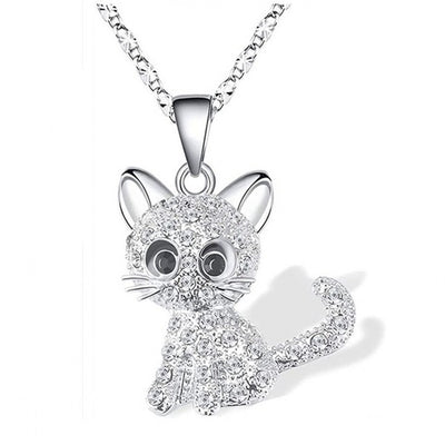 Colorful Cat Necklace