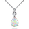 Opal Pendant Necklace 2