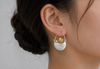 Classic Two-Tone Earrings 2