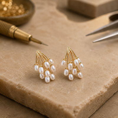 Baroque Pearl Earrings