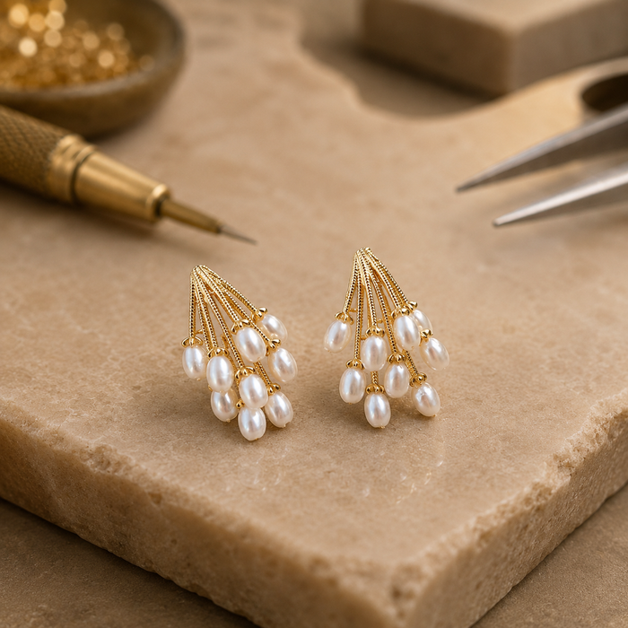 Baroque Pearl Earrings