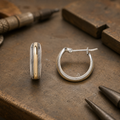Vintage Oversized Hoop Earrings
