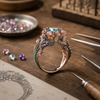 Topaz Flower Ring 3