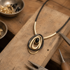 Vintage Geometric Pendant Necklace 2