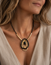 Vintage Geometric Pendant Necklace 1