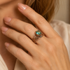 Vintage Sculptural Band Ring 2