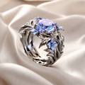 Hand-Painted Enamel Ring