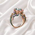 Topaz Flower Ring