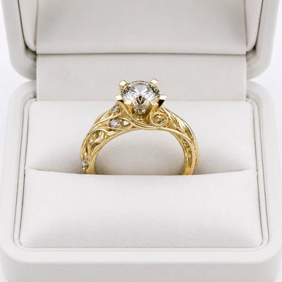 Geometric Crystal Circle Ring