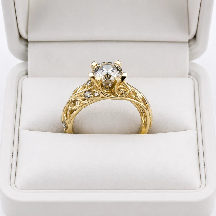 Geometric Crystal Circle Ring