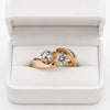 Zirconia Gold Ring 1
