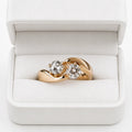 Zirconia Gold Ring