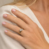 Zirconia Gold Ring 2