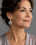 Colorful Enamel Earrings