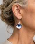 Sapphire Drop Earrings