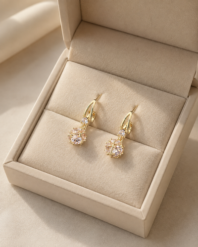 Modern Drop Earrings