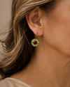 Vintage Rhinestone Drop Earrings 2