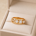 Geometric Two-Tone Ring