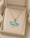 Dragonfly Opal Necklace 2