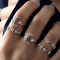 Retro Stacking Ring Set