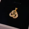 Ornate Golden Pendant Necklace 1