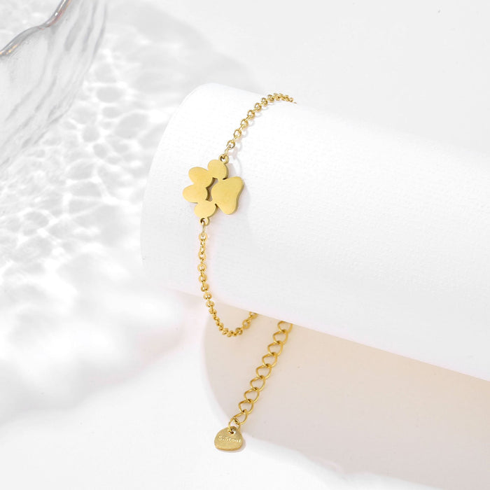 Paw Charm Chain Bracelet