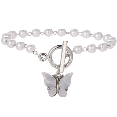 Glossy Statement Chain Bracelet Set
