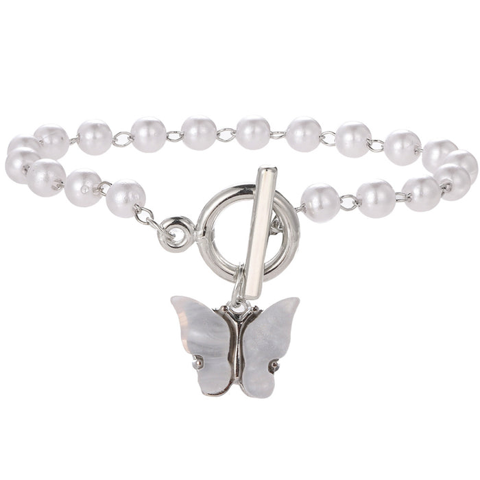 Glossy Statement Chain Bracelet Set