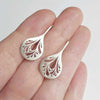 Vintage Leaf Hollow Earrings 2