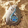 Paw Print Pendant Necklace 1