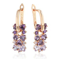 Square Zirconia Earrings