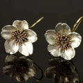 Vintage Floral Drop Earrings
