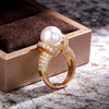 Zircon Pearl Ring 1