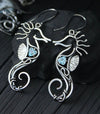 Vintage Seahorse Earrings 1