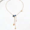 Blue Shell and Starfish Necklace 4