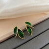 Minimalist Leaf Earrings 1